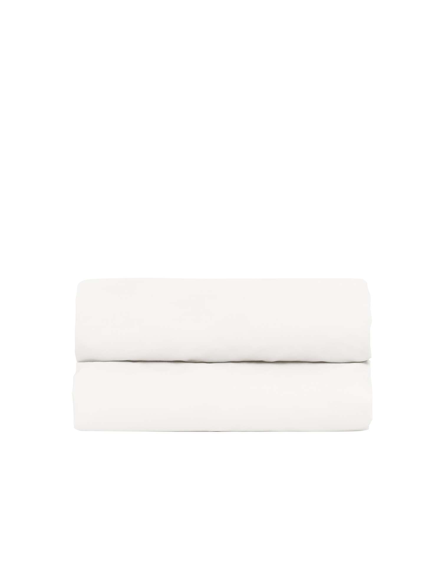 Drap housse Percale de coton 120 fils - Juste Le Blanc