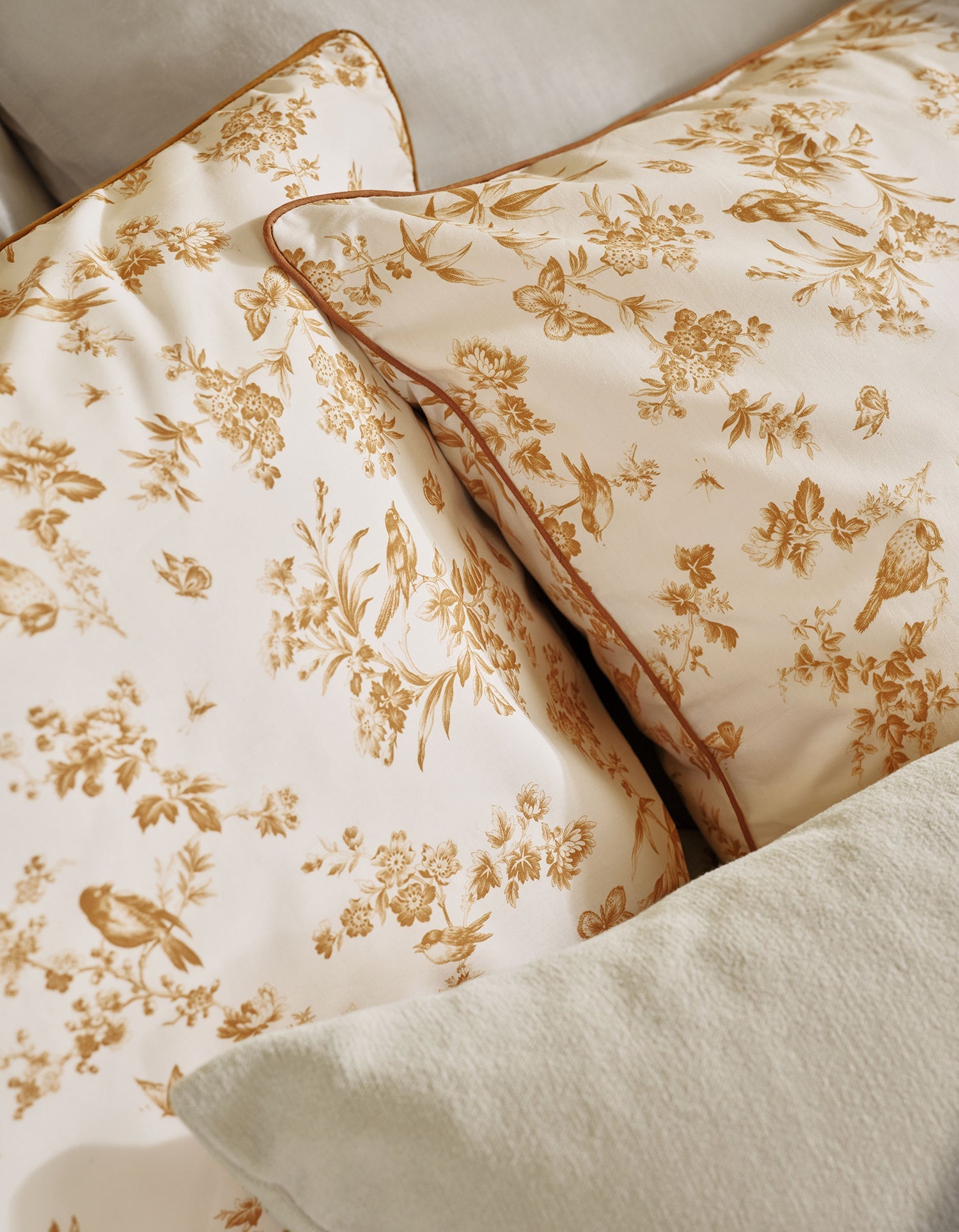Drap housse Percale de coton 120 fils - Crème